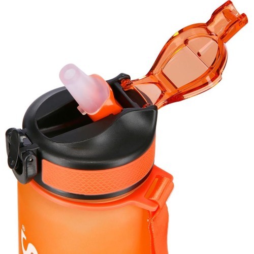 NCD68 ORANGE-BLUE TRITAN BOTTLE NILS CAMP