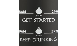 NCD68 BOTTLE BLACK TRITAN NILS CAMP