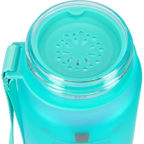 NCD04 GREEN-PINK TRITAN BOTTLE NILS CAMP