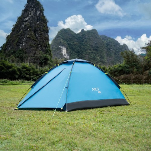NC6033 CAMPING TENT BLUE NIGHTFALL NILS CAMP