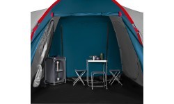 NC6431 CAMPING TENT BLUE-LIGHT GREY HIGHLAND IV NILS CAMP