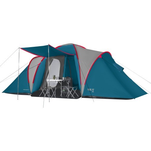 NC6431 CAMPING TENT BLUE-LIGHT GREY HIGHLAND IV NILS CAMP