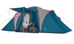 NC6431 CAMPING TENT BLUE-LIGHT GREY HIGHLAND IV NILS CAMP