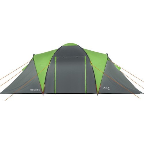 Зелено-серая кемпинговая палатка NC6431 Highland IV Nils Camp