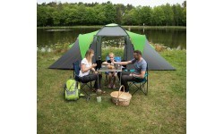 NC6431 ПАЛАТКА КЕМПИНГОВАЯ ЗЕЛЕНО-СЕРАЯ HIGHLAND IV NILS CAMP