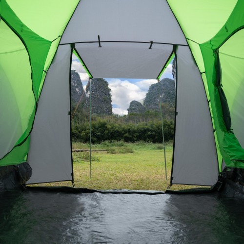 NC6431 ПАЛАТКА КЕМПИНГОВАЯ ЗЕЛЕНО-СЕРАЯ HIGHLAND IV NILS CAMP