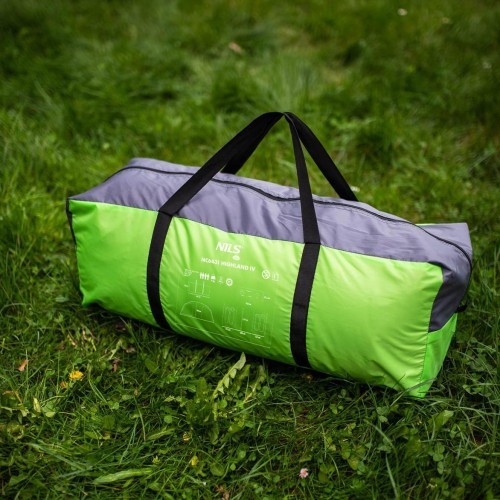 NC6431 ПАЛАТКА КЕМПИНГОВАЯ ЗЕЛЕНО-СЕРАЯ HIGHLAND IV NILS CAMP