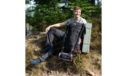 Туристический рюкзак NC1992 NORDKAPP 65 л черный NILS CAMP
