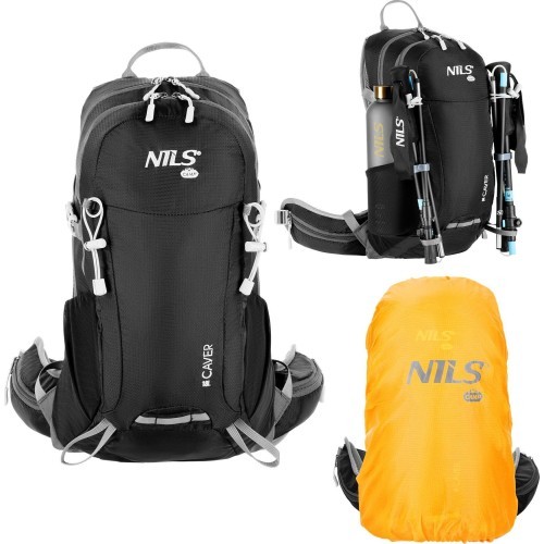 Туристический рюкзак NC1950 CAVER 18 черный NILS CAMP