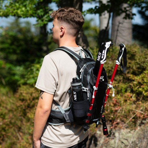 NC1950 BACKPACK TOURIST BLACK CAVER 18 NILS CAMP