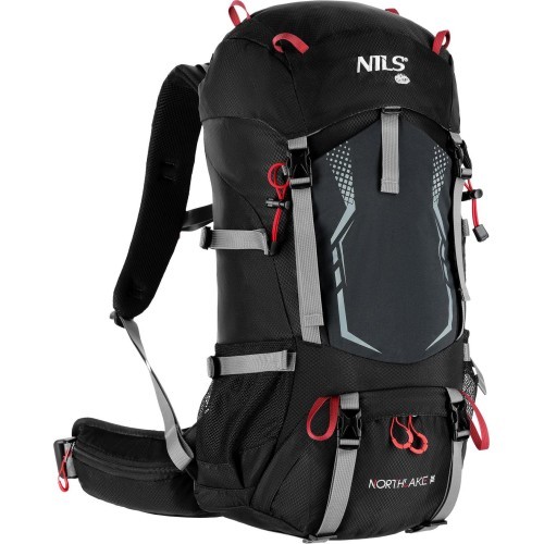 Tūristu mugursoma Nils Camp NC1993 Northlake, melna, 30 l