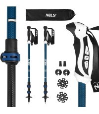 TK8601 BLUE NILS ALUMINUM TREKKING POLES