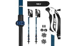 Alumīnija pārgājienu nūjas TK8601 BLUE NILS