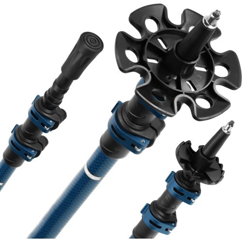 Alumīnija pārgājienu nūjas TK8601 BLUE NILS