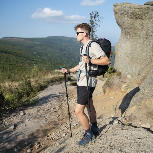 TK8607 TREKKING POLES CARBON FIBER NILS