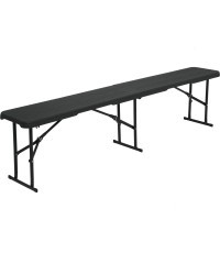 NC3404 СКЛАДНАЯ САДОВАЯ СКАМЕЙКА 183 СМ АНТРАЦИТ NILS CAMP