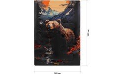 Divvietīgs guļammaiss Nils Camp Bear NC3601, 3 vienā
