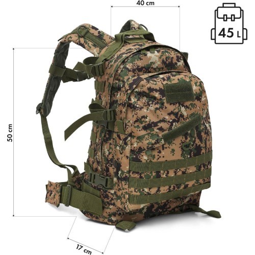 Taktiskā mugursoma NILS Camp NC3904 Vanguard Moro 45 l
