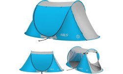 NC3043 BLUE NILS SELF FOLDING BEACH TENT