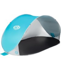 Складная пляжная палатка Nils Camp NC3174, серый/бирюзовый