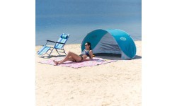 Пляжная палатка pop-up Nils Camp NC3174 бирюзово-серая