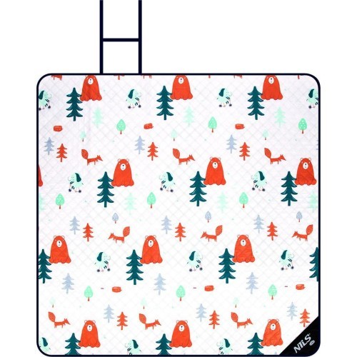 Плед для пикника Nils Camp NC8028 Forest 195x200 см