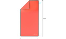NCR11 MICROFIBRE TOWEL CORAL 140x70 CM NILS