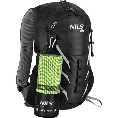 NCR12 GREEN MICROFIBRE TOWEL 180x100 cm NILS