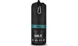 Microfibre Towel Nils Camp NCR13 Black, 200x90 cm