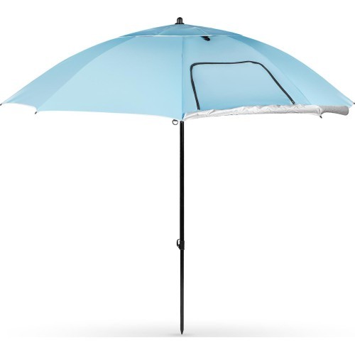 NC17114 BEACH UMBRELLA/WINDSCREEN 2IN1 XXL 240 CM BLUE NILS