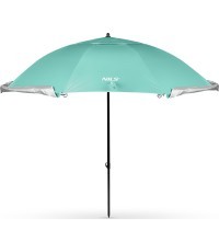 NC17114 ПЛЯЖНЫЙ ЗОНТ/ВЕТРОЗАЩИТНЫЙ ЭКРАН 2В1 XXL 240 СМ ЗЕЛЕНЫЙ NILS