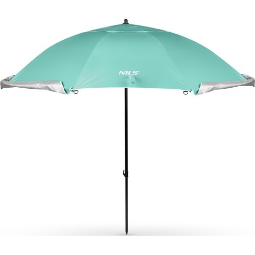 NC17114 BEACH UMBRELLA/WINDSCREEN 2IN1 XXL 240 CM GREEN NILS