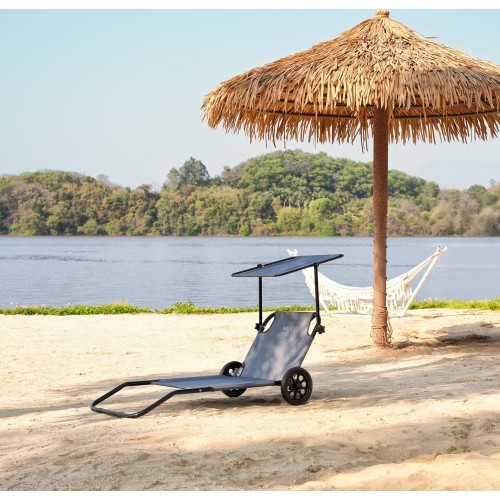 NC3307 NILS GREY DECK CHAIR