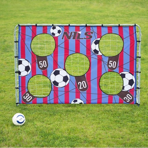 NT7788 2in1 SOCCER GOAL WITH NET AND TARGET PANEL NILS