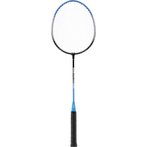 NRZ012 STEEL / BADMINTON SET 2 ROCKETS + 3 SHUTTLECOCKS + MESH + COVER NILS
