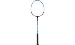 NRZ012 STEEL / BADMINTON SET 2 ROCKETS + 3 SHUTTLECOCKS + MESH + COVER NILS