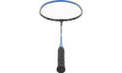 Badmintona komplekts Nils NRZ012, tērauds, 2 raketes, 3 badmintona spalvas, tīkls 195 x 22 cm, futrālis