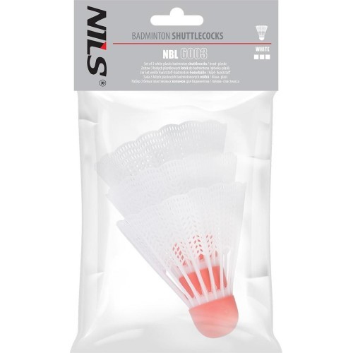 NBL6003 NYLON SHUTTLECOCKS 3 PCS. NILS