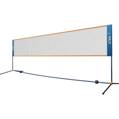 Badmintona tīkls NILS NN400, 400 cm, ar pilnu pārklāju