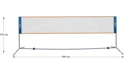 NN400 BADMINTON NET 400CM FULL COVER NILS