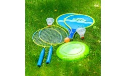 NRZ053 3IN1 BADMINTONA KOMPLEKTS NILS