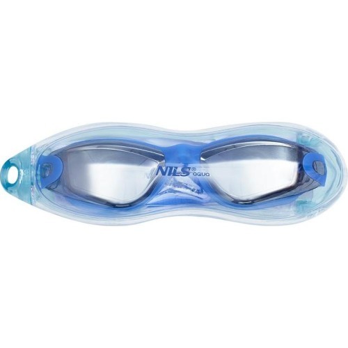 NQG160MAF BLUE SWIMMING GOGGLES NILS AQUA