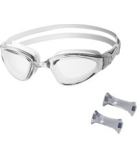 NQG180MAF GRAY SWIMMING GOGGLES NILS AQUA