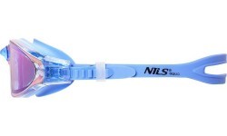 NQG180MAF BLUE/ RAINBOW SWIMMING GOGGLES NILS AQUA