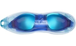 NQG180MAF BLUE/ RAINBOW SWIMMING GOGGLES NILS AQUA