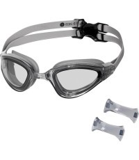 NQG180AF GRAY SWIMMING GOGGLES NILS AQUA