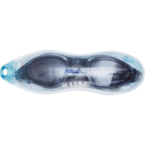 NQG180AF pelēkas peldēšanas brilles NILS Aqua