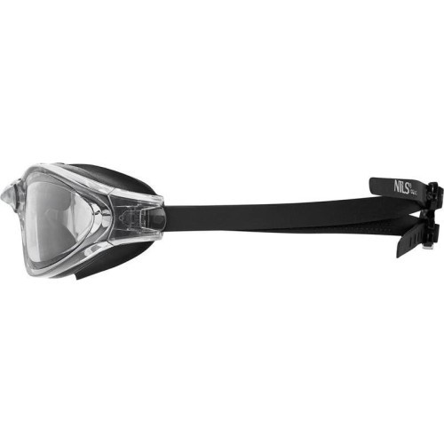 Melnas peldbrilles NILS AQUA NQG180AF