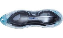Черные очки для плавания NILS AQUA NQG180AF