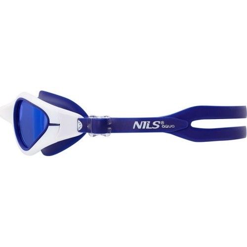 NQG480MAF BLUE/ WHITE SWIMMING GOGGLES NILS AQUA